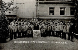Pößneck (o-6840) Königsschießen Der Priv. Schützengesellschaft 8. Juli 1927 Sonderstempel I - Andere & Zonder Classificatie