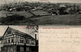 Thimmendorf (o-6853) Gasthaus Und Brauerei Dietzel 1907 I - Other & Unclassified