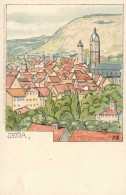 Jena (o-6900) Kirche Künstlerkarte KN I-II - Jena