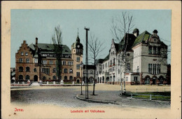 Jena (o-6900) Lesehalle Volkshaus 1911 I-II (fleckig) - Jena