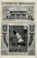 Leipzig (o-7000) Turnen Handstand 1910 I-II (Ecke Gestaucht, Fleckig) - Leipzig