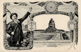 Leipzig (o-7000) 26. Mitteldeutsches Bundesschießen 2. Bis 9. Juli 1911 I - Leipzig