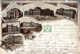 Leipzig (o-7000) Vorläufer 1893 450 Jähriges Jubiläumsfest Der Schützengesellschaft Leipzig 27. Mai Bis 4. Juni 1893 Gew - Leipzig