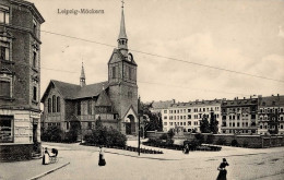 Möckern (o-7010) Kirche Gasthaus Kugel-Denkmal 1918 I-II - Sonstige & Ohne Zuordnung