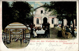 Schkeuditz (o-7144) Gasthaus Schützenhaus Waldkater 1901 I-II - Autres & Non Classés