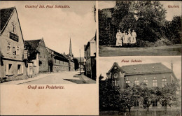 Podelwitz (o-7101) Gasthaus Schladitz Schule I- - Sonstige & Ohne Zuordnung