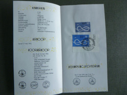 1991 2507  PF NL. HEEL MOOI ! Zegel  Met Eerste Dag Stempel : Vrije Universiteit Brussel - Postkantoorfolders