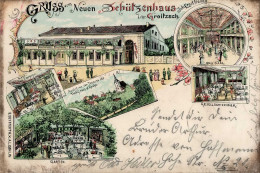 Groitzsch (o-7222) Gasthaus Zum Neuen Schützenhaus 1899 I-II - Otros & Sin Clasificación