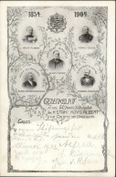 Colditz (o-7241) 50-jähriges Stiftungsfest Des K. S. Milit. V. König Albert 1854-1904 I-II - Other & Unclassified