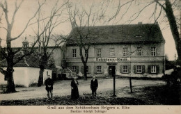 Belgern (o-7293) Schützenhaus 1919 II (kleine Stauchung) - Altri & Non Classificati