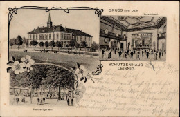 Leisnig (o-7320) Schützenhaus 1910 I- - Andere & Zonder Classificatie