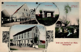 Bosengröba (o-7406) Mühle Schießstand Birke Auf Der Weide Gasthaus Zur Maus 1912 I-II - Other & Unclassified