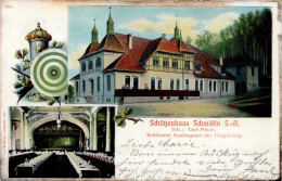Schmölln (o-7420) Schützenhaus 1906 I-II - Altri & Non Classificati