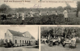Guben Grunewald (o-7560) Gasthaus Griesbach 1913 I - Autres & Non Classés
