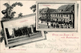 Forst (o-7570) Schützenfest Schützenhaus 1898 I- - Other & Unclassified