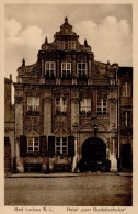 Luckau (o-7960) Hotel Zum Dunkelschulze 1933 II (Marke Teilweise Entfernt) - Sonstige & Ohne Zuordnung