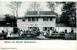 Dresden (o-8000) Barths Gasthaus Friedrichstrasse 38 I-II - Autres & Non Classés