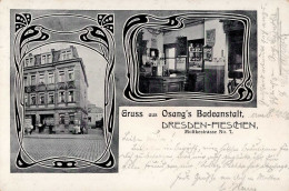 Dresden (o-8000) Osangs Badeanstalt Moltkestrasse 7 1906 I-II - Otros & Sin Clasificación