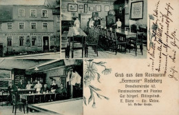 Radeberg (o-8142) Gasthaus Harmonie Dresdnerstrasse 42 Inh. Große 1914 I- - Autres & Non Classés