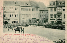 Meißen (o-8250) Schützenfest Gasthaus Hirschen 1899 I - Autres & Non Classés