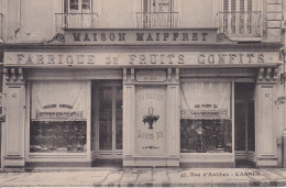 CANNES(MAGASIN) MAISON MAIFFRET(FABRIQUE DE FRUITS CONFITS) - Cannes