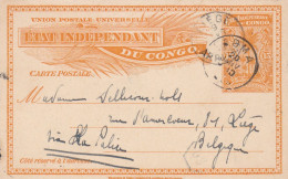 From Congo To Belgium - 1909 - Covers & Documents