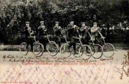 Neustadt (o-8355) Musikcorps Radfahrer Club 1900 II (Stauchungen, Fleckig, Randmangel) - Otros & Sin Clasificación