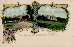 Bischofswerda (o-8500) Schützenhaus 1909 II (kleine Stauchung) - Altri & Non Classificati
