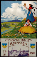 Bautzen (o-8600) Margarittentag 29. April 1911 Sign. R. Friedmann I- - Autres & Non Classés