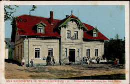 Neusalza (o-8713) Sonneberg Gasthaus Waldesthal Adolf Henning 1915 I-II (fleckig) - Altri & Non Classificati