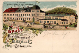 Löbau (o-8700) Etablissement Tonhalle Inh. Richter 1916 I- - Andere & Zonder Classificatie