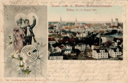 Zittau (o-8800) V. Wettin-Bundesschießen 10. Bis 15. August 1902 I- - Other & Unclassified
