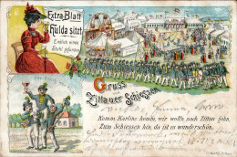 Zittau (o-8800) Zittauer Schiessen Schützenfest 1899 I-II - Autres & Non Classés