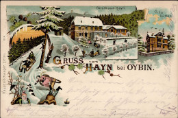Hain Oybin (o-8806) Forsthaus Villa Hütter Zwerg 1906 I- Lutin - Sonstige & Ohne Zuordnung