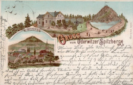 Oderwitz (o-8808) Gruss Von Der Oderwitzer Spitzberge 1898 I-II Montagnes - Andere & Zonder Classificatie