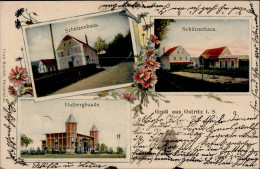 Ostritz (o-8906) Schützenhaus Hutbergbaude 1908 I-II (fleckig) - Otros & Sin Clasificación
