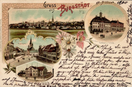 Burgstädt (o-9112) Rathaus Schule 1900 I- - Autres & Non Classés