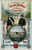 Burgstädt (o-9112) 175 Jährige Jubelfeier Der Schützengesellschaft Burgstädt 1911 I-II - Andere & Zonder Classificatie