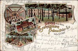 Hohenstein-Ernstthal (o-9270) Schützenhaus Neustadt 1901 II- (Stauchungen) - Other & Unclassified