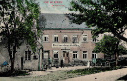 Gröblitz (o-9291) Gasthaus Zu Gröblitz 1916 I- - Sonstige & Ohne Zuordnung