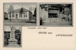 Lippersdorf (o-9341) Turnhalle Gut Heil I- - Autres & Non Classés