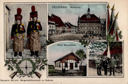 Oederan (o-9388) Schützenhaus Tracht 1910 I-II - Autres & Non Classés