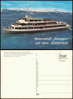 Fahrgastschiff Motorschiff "Stuttgart" Der DB Friedrichshafen Am Bodensee 1980 - Fähren