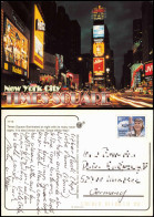 Manhattan New York City Times Square Illuminated Night With Its Many Neon 2000 - Andere & Zonder Classificatie