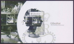 70th Wedding Anniversary Of Queen Elizabeth II, Royalties, Royals, Famous Women, Gibraltar High Value MS MNH - Case Reali