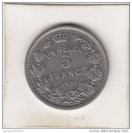 UN Belga 5 Francs 1931 FR Pos B - 5 Francs & 1 Belga