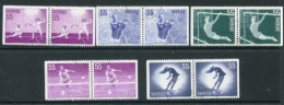 SWEDEN 1972 Sportswomen Used.  Michel 737-41 - Usados