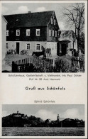 Schönfels (o-9524) Gasthaus Schützenhaus Schloß Schönfels I- - Other & Unclassified