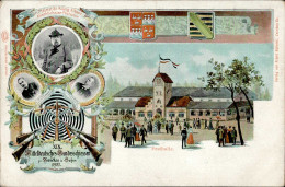 Zwickau (o-9500) XIX. Mitteldeutsches Bundesschießen 1901 I- - Autres & Non Classés