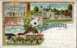 Dennheritz (o-9611) Schützenhaus 1902 I- - Andere & Zonder Classificatie